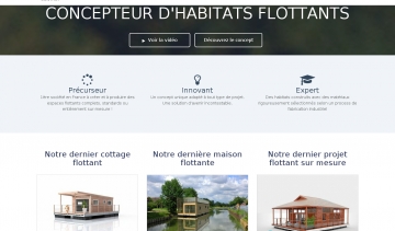 Aquashell, spécialiste de l’habitat flottant en France