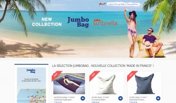 Jumbobag, vente en ligne de coussins et de fauteuils design