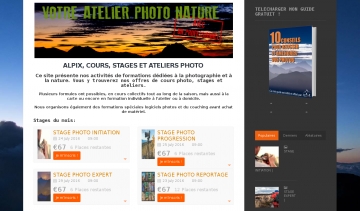 Alpix Cours stages et ateliers photo en Haute-Savoie