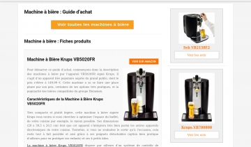 Machine à Bière, guide d'achat et d'entretien