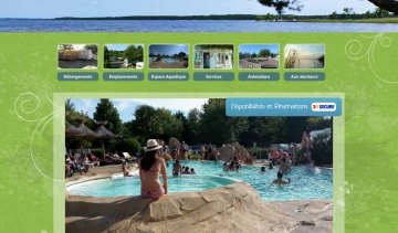  Location de logement de vacances dans le camping des Landes