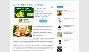 Théière électrique, le guide d'achat actualisé