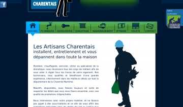 Le site des artisans Charentais pour tous travaux de dépannage et d'entretien