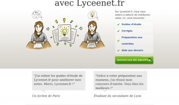 Lyceenet.fr pour garantir votre réussite scolaire