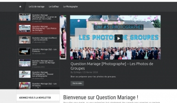 Question Mariage, guide sur l'organisation d'un mariage