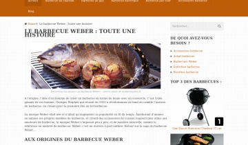 Guide barbecue, tout savoir sur les barbecues Weber