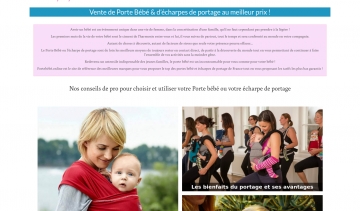 Guide d'achat du porte-bébé pour bien choisir un porte-bébé en ligne