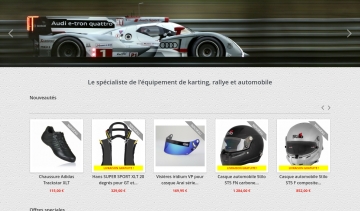 Grand Prix Racewear, Vente d'équipements pour le sport automobile