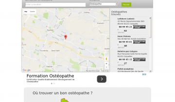 Trouvez un bon ostéopathe avec BonOsteopathe.fr