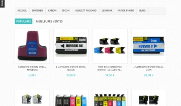 Net Encre, vente en ligne de cartouches d'encre originales