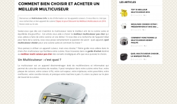 Multicuiseur : Appareil de cuisine électroménager et multifonctionnel