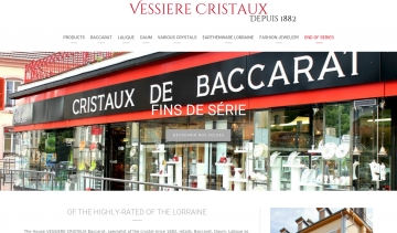 Vessière Cristaux, Spécialiste du cristal à Baccarat depuis 1882