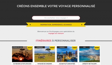 Purvoyages, organisation de voyages et safaris autour du monde