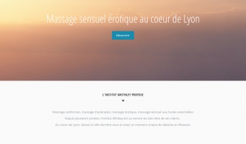 Massage sensuel sur Lyon