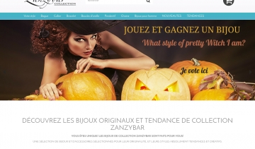 Zanzybar Collection, boutique en ligne de bijoux 