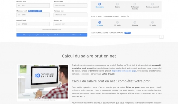 calculer salaire brut net