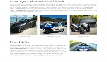 Barthloc, location de voitures à Saint-Barthélemy