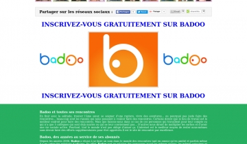 Badoo : inscription gratuite