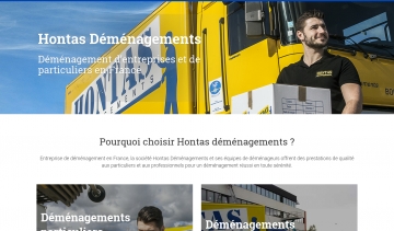 Hontas Déménagements : pour un déménagement serein en France 