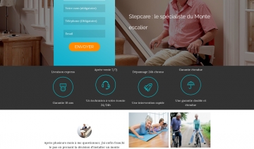 Stepcare, spécialiste du monte-escalier en France 