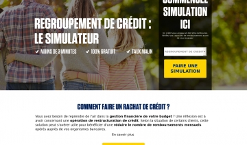 Regroupement-credit.net, simulateur de regroupement de crédit 