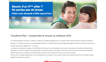 Devistroisiemepilier.ch : profitez des meilleures offres pour votre retraite.