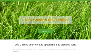 Les Gazons de France, votre meilleur semencier français.