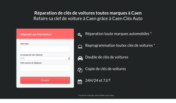 Caen Clé Auto, entreprise de serrurerie automobile à Caen