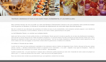 Bordeaux Evènementiel Culinaire, traiteur professionnel d’entreprise