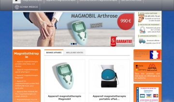 Magnétothérapie, boutique en ligne d'appareils magnétiques à champs pulsés