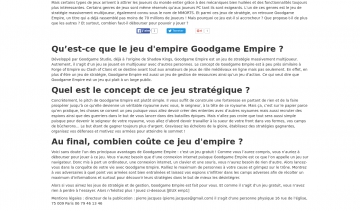 Goodgame Empire : le jeu de stratégie à essayer à tout prix