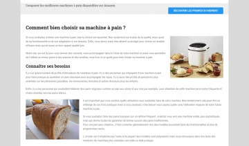 Mon Pain Maison, site web pour réaliser d'excellents pains