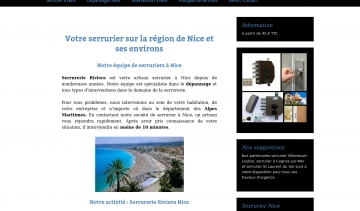 Serrurier Nice Riviera, votre entreprise de serruriers professionnels