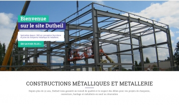 Réalisation de structures métalliques et construction de bâtiments en acier