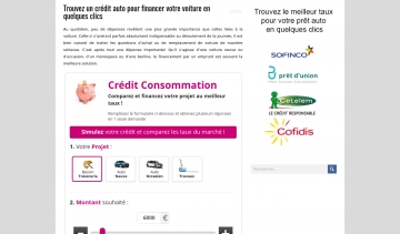 Creditauto.fr, votre meilleure offre de crédit automobile.