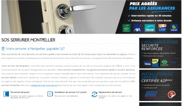 Des experts serruriers compétents à votre service à Montpellier