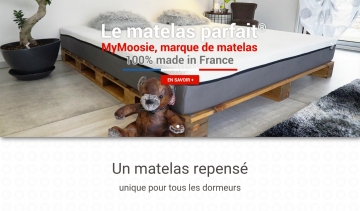 Matelas parfait My Moosie : matelas à mémoire de forme