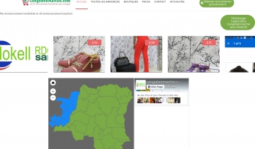 CongoBonMarche, site de petites annonces en RDC