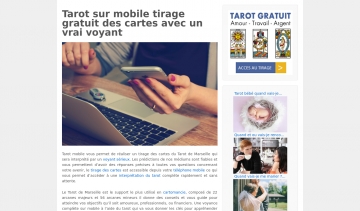 Tarot mobile, le moyen le plus rapide pour connaître son avenir