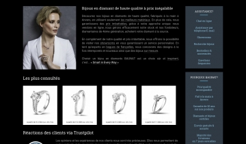 Baunat, boutique en ligne de bijoux en diamant