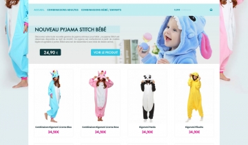 Pyjama Licorne, boutique spécialisé en vente de pyjamas licornes
