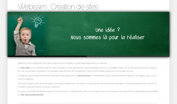 Webissim, agence de création de sites internet professionnels 