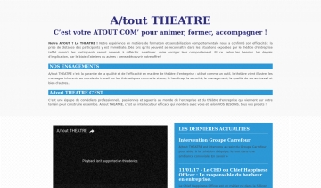 Atout théâtre, spécialiste de théâtre d'entreprise sur mesure