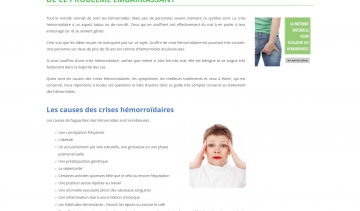 Guide Hémorroïdes, référence complète sur les crises hémorroïdaires