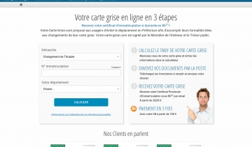 La meilleure plateforme pour l'obtention de votre carte grise.