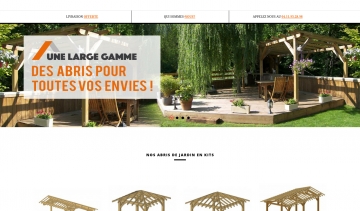 Kit Abris, boutique de vente d'abri de jardin facile à installer