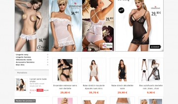 Voiles de Nuit, boutique de vente des articles de lingerie