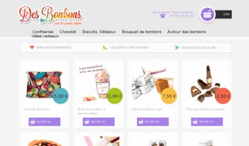 Bonbons sur Internet