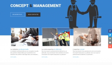 Concept & Management, conseil en expertise du bâtiment