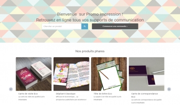 Promo Impression, imprimerie en ligne pour entreprises